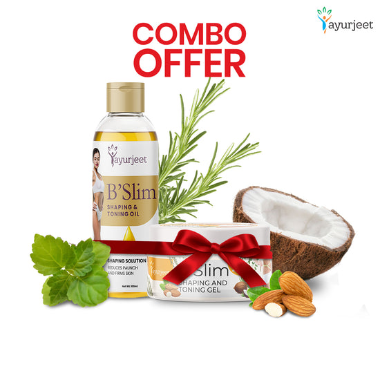Slimming Massage Gel + Slimming Massage Oil Combo